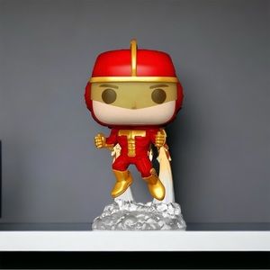 Funko Pop! Christmas Movies: Jingle All The Way Turbo Man Flying